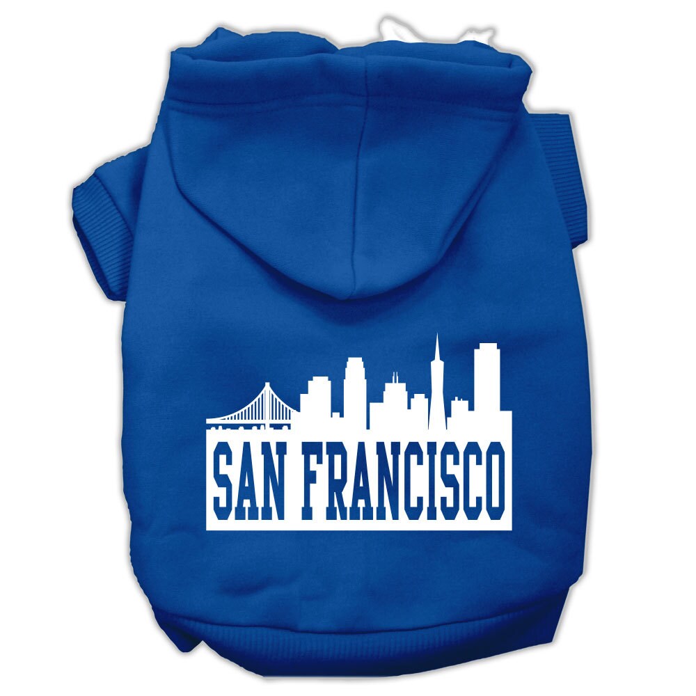 Pet Hoodie "San Francisco Skyline"