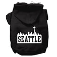 Load image into Gallery viewer, Pet Hoodie "Seattle Skyline"
