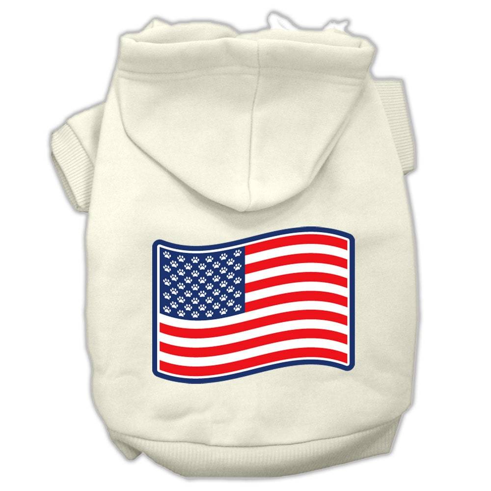 Pet Hoodie "Paws And Stripes"