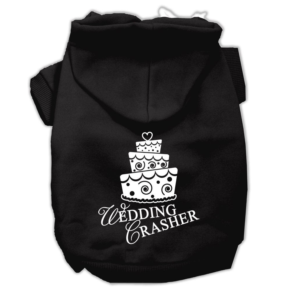 Pet Hoodie Screen Printed, "Wedding Crasher"