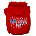 Load image into Gallery viewer, Pet Hoodie "Pawtriotic Pup"
