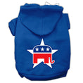 Load image into Gallery viewer, Pet Dog & Cat Hoodie Screen Printed, "Republican"
