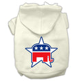 Load image into Gallery viewer, Pet Dog & Cat Hoodie Screen Printed, "Republican"
