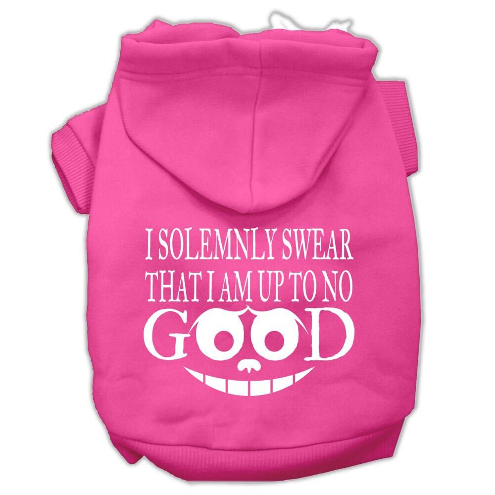 Pet Hoodie "I Solemnly Swear That I Am Up To No Good"