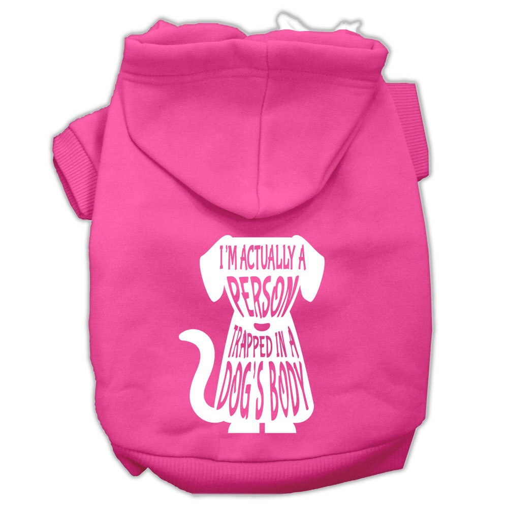 Pet Hoodie "I'm Actually A Person Trapped In A Dog's Body"