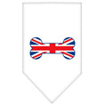 Load image into Gallery viewer, Pet and Dog Bandana Screen Printed, "Bone Shaped UK Flag"
