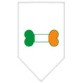 Load image into Gallery viewer, Pet and Dog Bandana Screen Printed, "Bone Shaped Flag Ireland"
