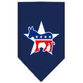 Load image into Gallery viewer, Pet and Dog Bandana Screen Printed, "Democrat"
