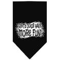 Load image into Gallery viewer, Pet and Dog Bandana Screen Printed, "Dirty Dogs Have More Fun"
