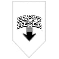 Load image into Gallery viewer, Pet and Dog Bandana Screen Printed, "Happy Meter"
