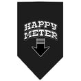 Load image into Gallery viewer, Pet and Dog Bandana Screen Printed, "Happy Meter"

