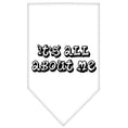 Load image into Gallery viewer, Pet and Dog Bandana Screen Printed, "It's All About Me"
