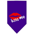 Load image into Gallery viewer, Pet and Dog Bandana Screen Printed, "Kiss Me"
