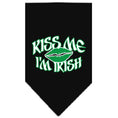 Load image into Gallery viewer, Pet and Dog Bandana Screen Printed, "Kiss Me I'm Irish"

