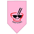 Load image into Gallery viewer, Pet and Dog Bandana Screen Printed, "Miso Cool"
