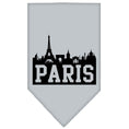 Load image into Gallery viewer, Pet and Dog Bandana Screen Printed, "Paris Skyline"
