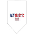 Load image into Gallery viewer, Pet and Dog Bandana Screen Printed, "Pawtriotic Pup"

