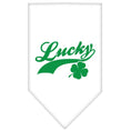 Load image into Gallery viewer, Pet and Dog Bandana Screen Printed,  "Lucky Swoosh"
