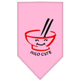 Load image into Gallery viewer, Pet and Dog Bandana Screen Printed, "Miso Cute"
