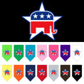 Load image into Gallery viewer, Dog Bandana Screen Printed,  "Republican"
