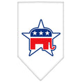 Load image into Gallery viewer, Dog Bandana Screen Printed,  "Republican"
