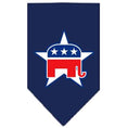 Load image into Gallery viewer, Dog Bandana Screen Printed,  "Republican"
