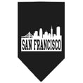 Load image into Gallery viewer, Pet and Dog Bandana Screen Printed, "San Francisco Skyline"

