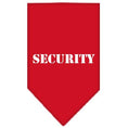 Load image into Gallery viewer, Pet and Dog Bandana Screen Printed, "Security"
