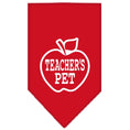Load image into Gallery viewer, Pet and Dog Bandana Screen Printed, "Teachers Pet"
