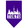 Load image into Gallery viewer, Pet and Dog Bandana Screen Printed, "Tokyo Skyline"
