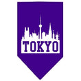Load image into Gallery viewer, Pet and Dog Bandana Screen Printed, "Tokyo Skyline"
