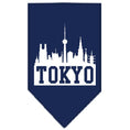 Load image into Gallery viewer, Pet and Dog Bandana Screen Printed, "Tokyo Skyline"
