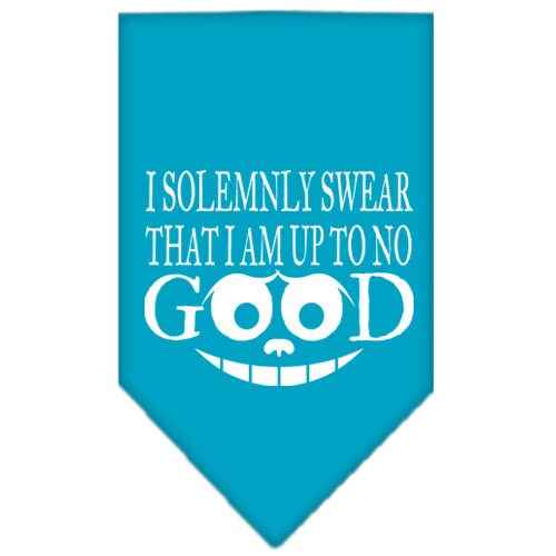Pet and Dog Bandana, "I Solemnly Swear That I Am Up To No Good"