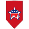 Load image into Gallery viewer, Dog Bandana Screen Printed,  "Republican"

