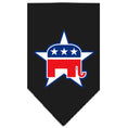 Load image into Gallery viewer, Dog Bandana Screen Printed,  "Republican"
