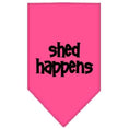 Load image into Gallery viewer, Pet and Dog Bandana Screen Printed, "Shed Happens"

