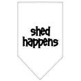 Load image into Gallery viewer, Pet and Dog Bandana Screen Printed, "Shed Happens"
