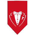 Load image into Gallery viewer, Pet and Dog Bandana Screen Printed, "Tuxedo"
