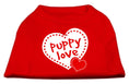 Load image into Gallery viewer, Pet Dog & Cat Shirt Screen Printed, "Puppy Love"
