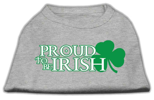 Pet Shirt "Proud To Be Irish"