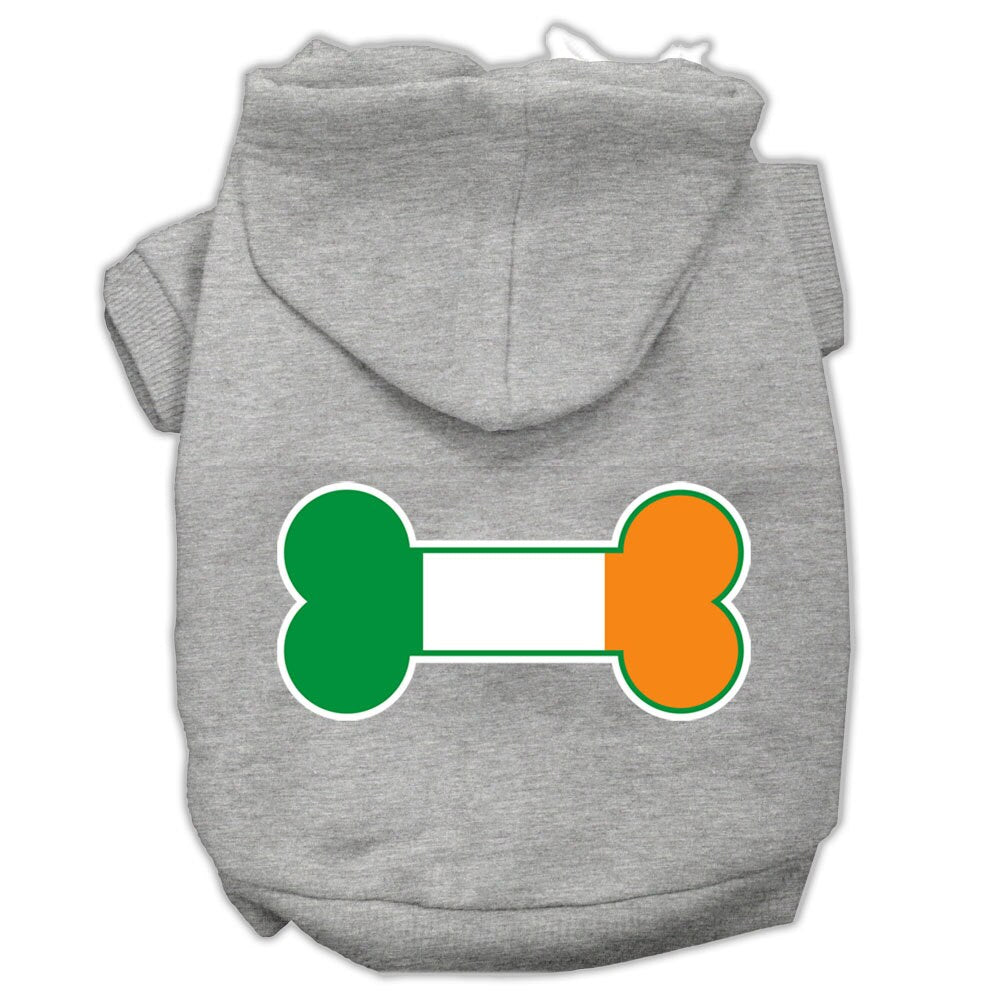 Pet Hoodie "Bone Shaped Ireland Flag"