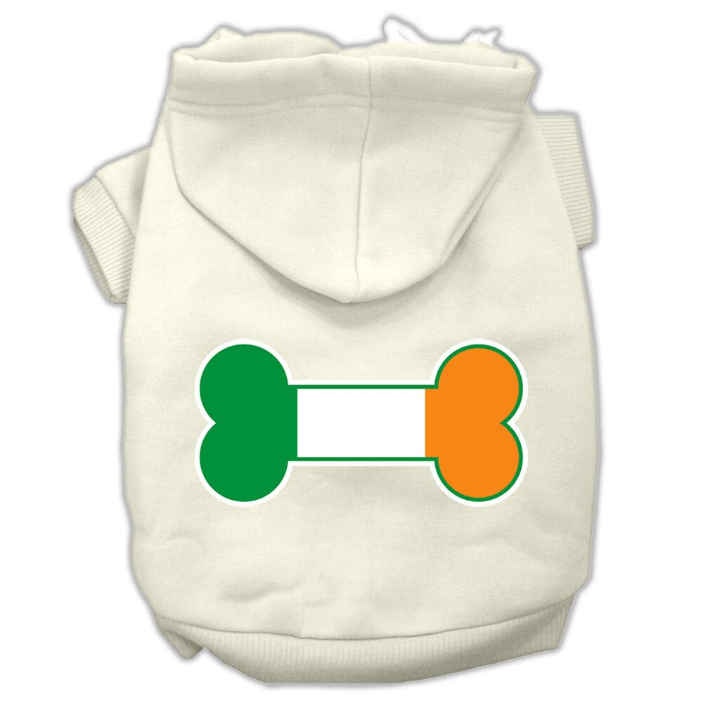 Pet Hoodie "Bone Shaped Ireland Flag"