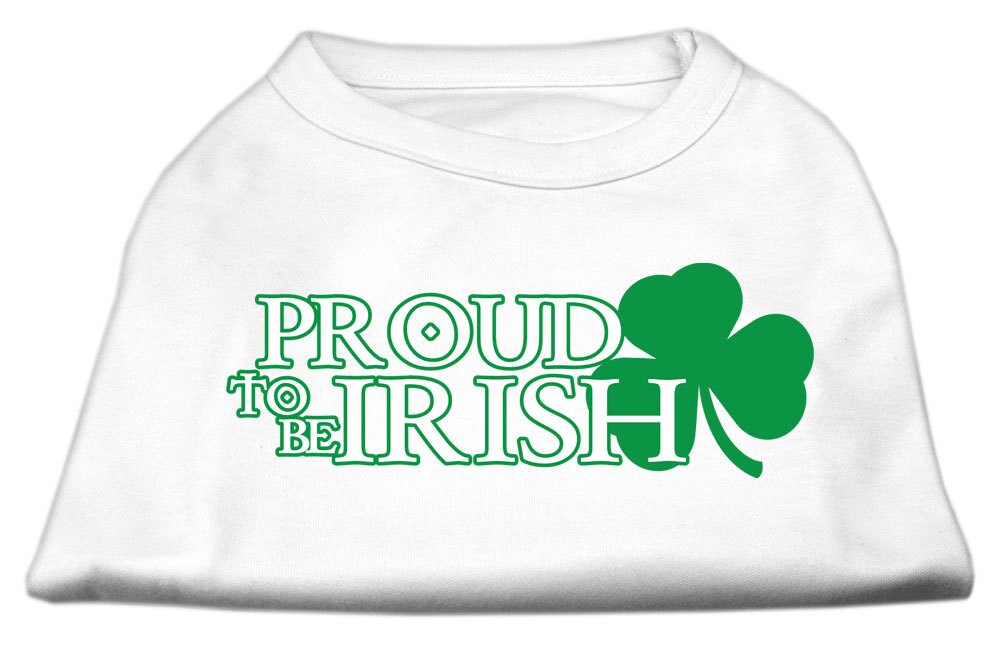 Pet Shirt "Proud To Be Irish"