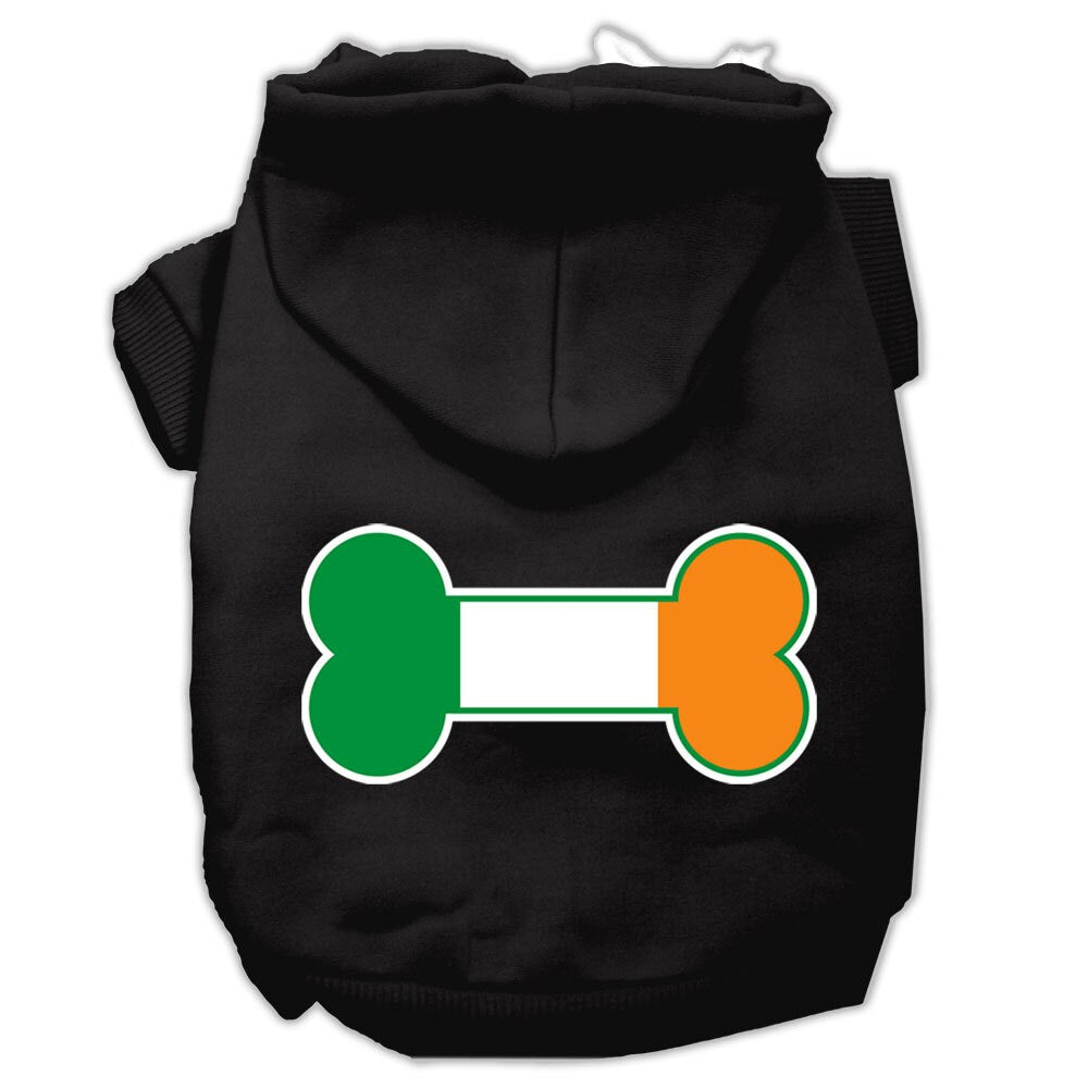 Pet Hoodie "Bone Shaped Ireland Flag"