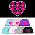 Load image into Gallery viewer, Pet Shirt "Argyle Heart Pink"
