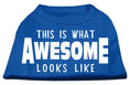 Load image into Gallery viewer, Pet Dog & Cat Shirt Screen Printed, "This Is What Awesome Looks Like"
