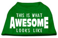 Load image into Gallery viewer, Pet Dog & Cat Shirt Screen Printed, "This Is What Awesome Looks Like"
