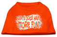 Load image into Gallery viewer, Pet Dog & Cat Shirt Screen Printed, "Dirty Dogs Have More Fun"
