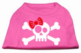 Load image into Gallery viewer, Pet Dog & Cat Shirt Screen Printed, "Skull Crossbones Bow"
