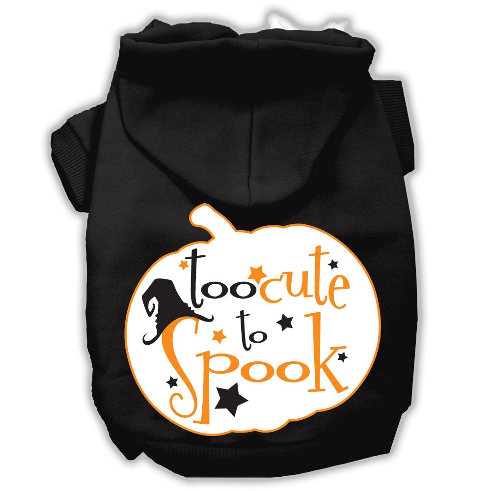 Halloween Pet Hoodie "Too Cute To Spook"